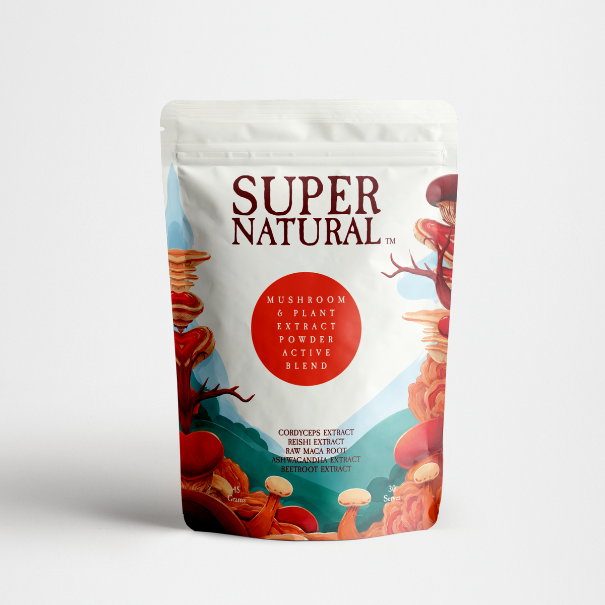 Super Natural Days - Mushroom Extract & Botanical Active Blend 45g