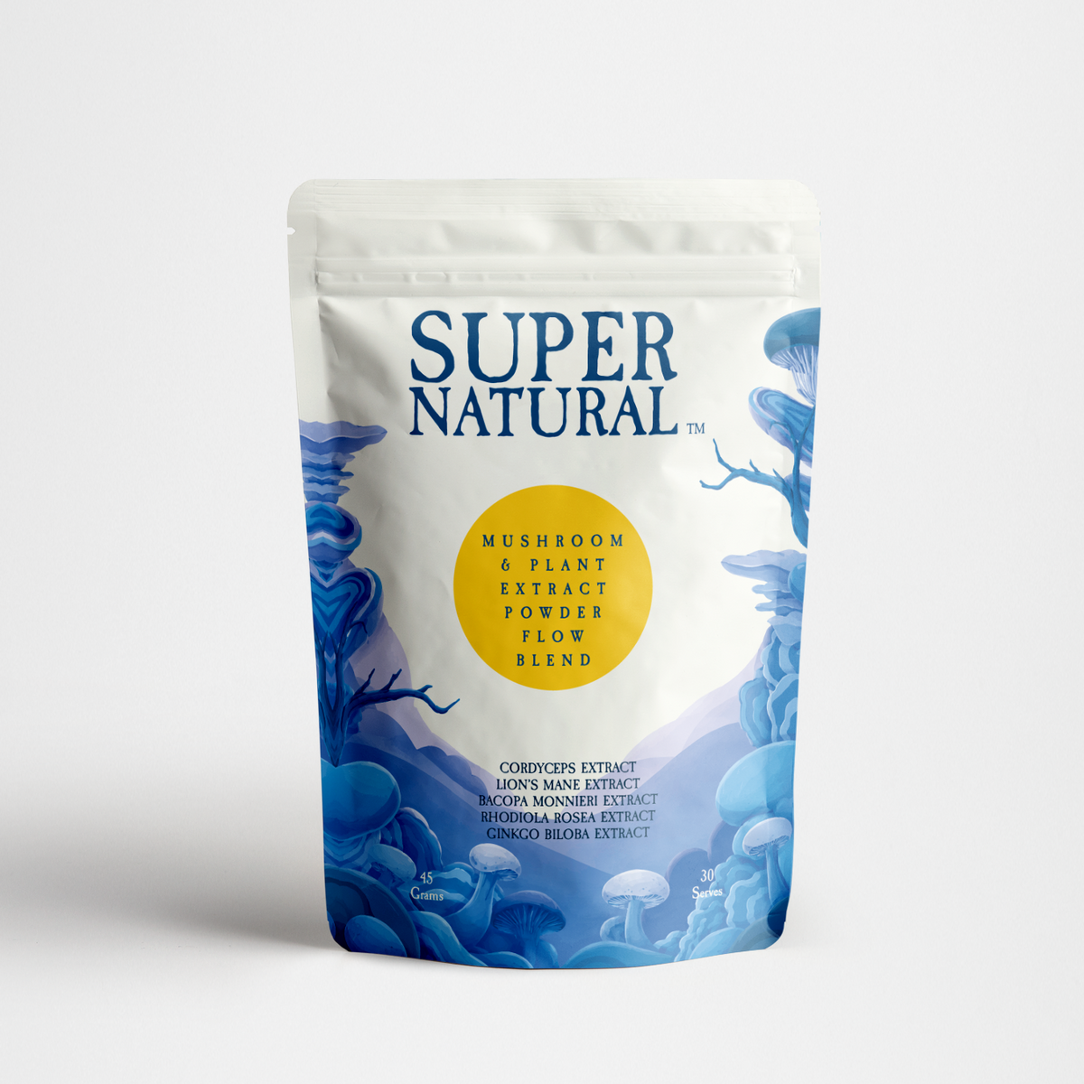 Super Natural Focus - Mushroom Extract & Botanical Blend 45g