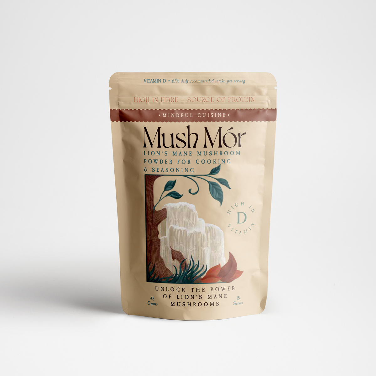 Lion's Mane Mushroom Powder 45g